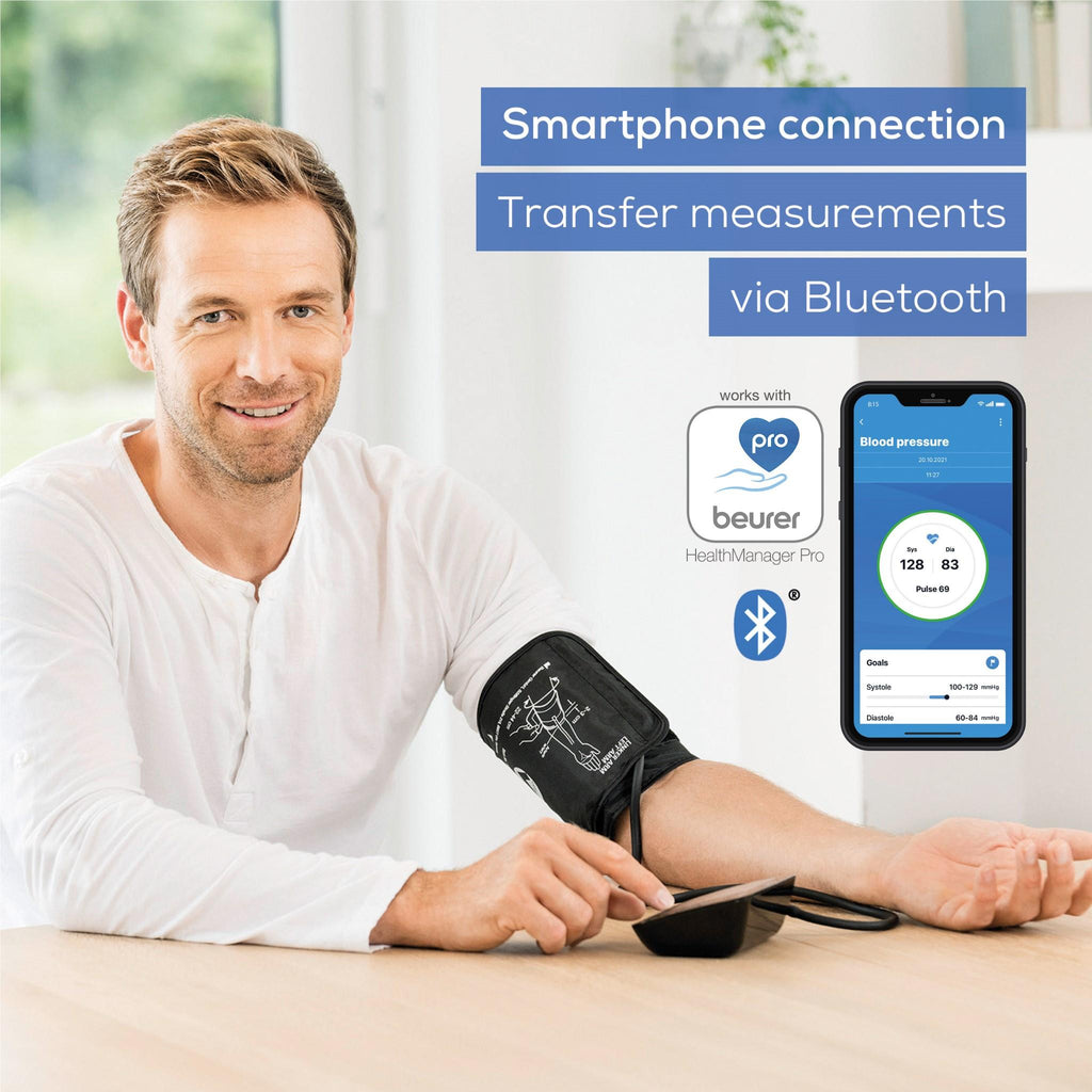 Beurer BM54 Bluetooth Upper Arm Blood Pressure Monitor JB Hi Fi