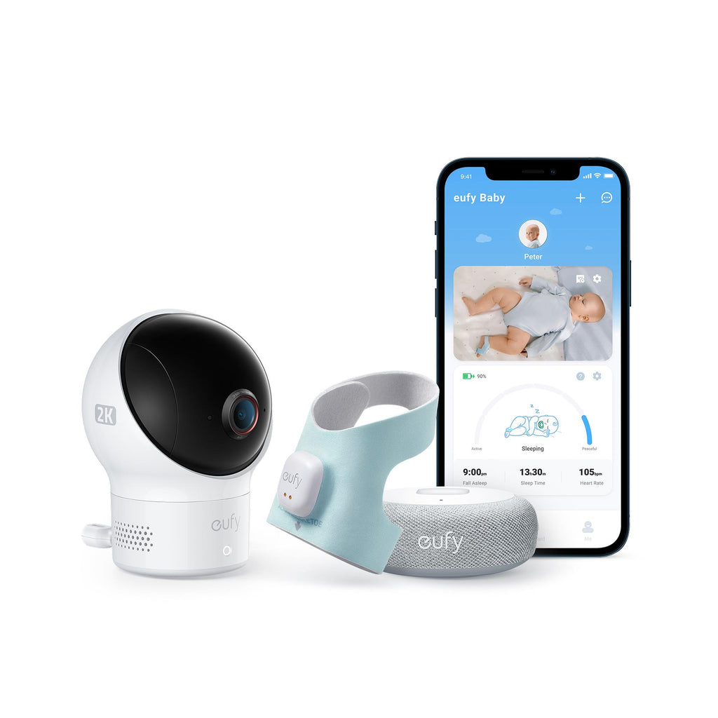 Eufy Baby S Smart Sock Baby Monitor With Camera Jb Hi Fi