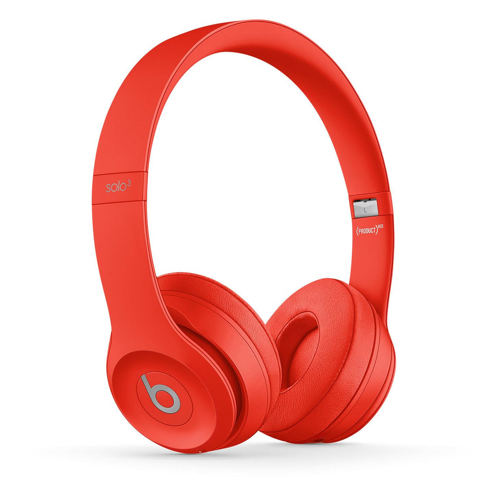 Beats Solo3 Wireless On-ear Headphones (citrus Red) - Jb Hi-fi