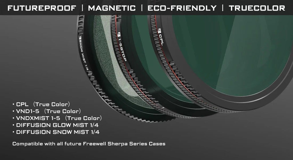 Freewell Sherpa Series Mist Edition Variable Nd Vnd Stop Filte