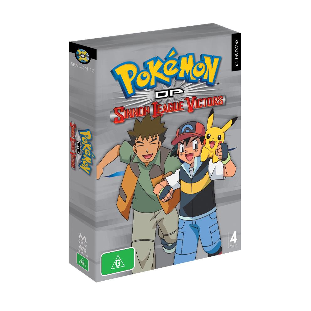 Pokemon - Season 13 (Sinnoh League Victors) (Digipak) - JB Hi-Fi