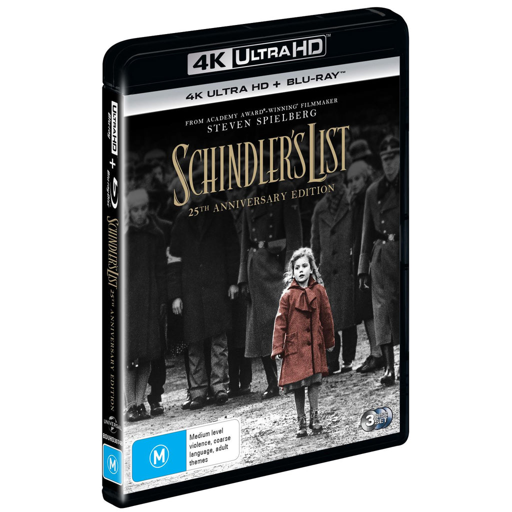 Schindler's List - 25th Anniversary Edition - JB Hi-Fi