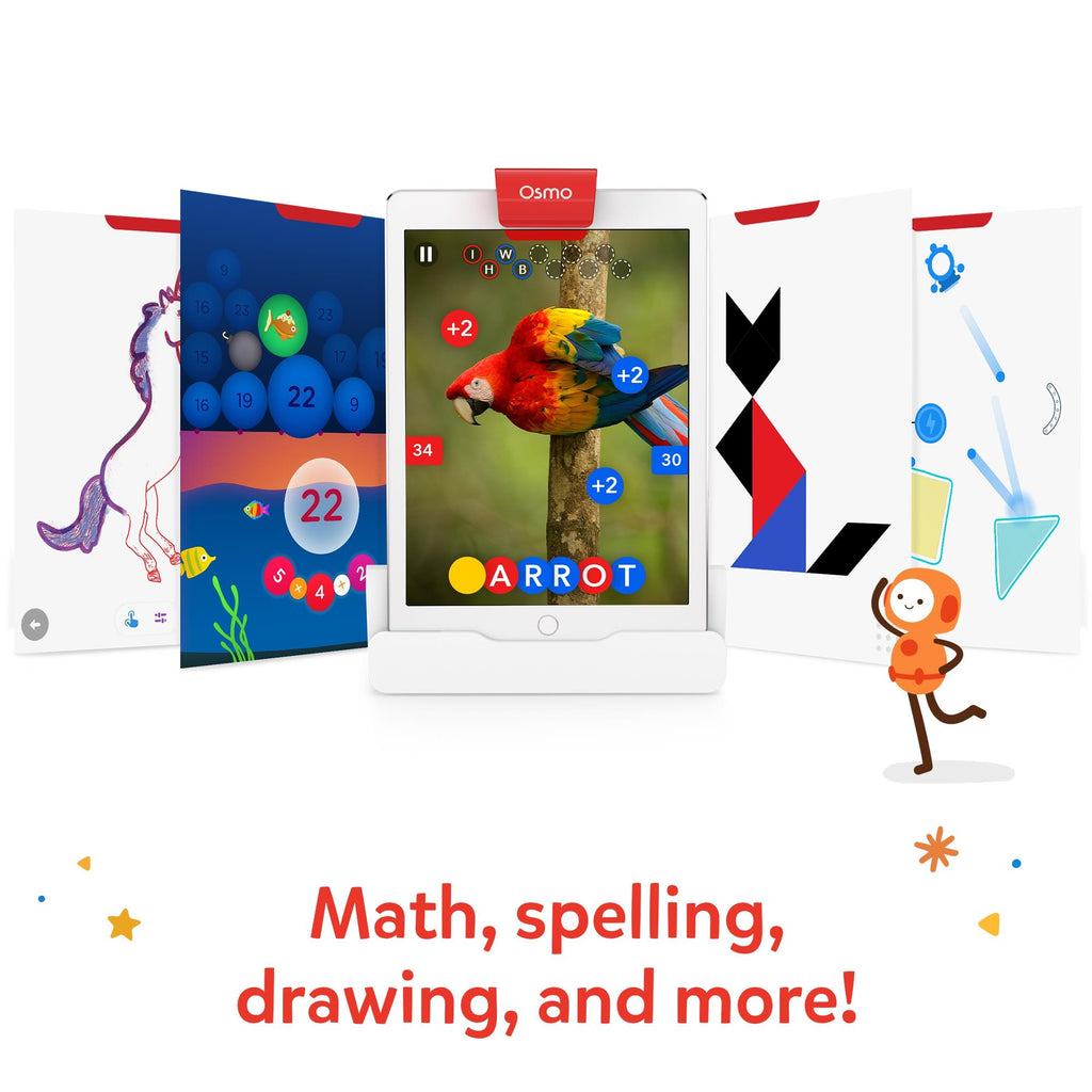 OSMO GENIUS WORDS STARTER KIT w/ BASE LEARNING GAME LETTERS store PHONICS SPELL 6-10