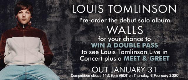 Louis Tomlinson News on X: #Update  The Walls Vinyl has now been  restocked on Louis' online music store! Buy it now:    / X