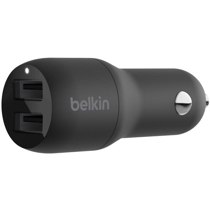 Belkin Boost Charge Dual Usb A W Car Charger Black Jb Hi Fi