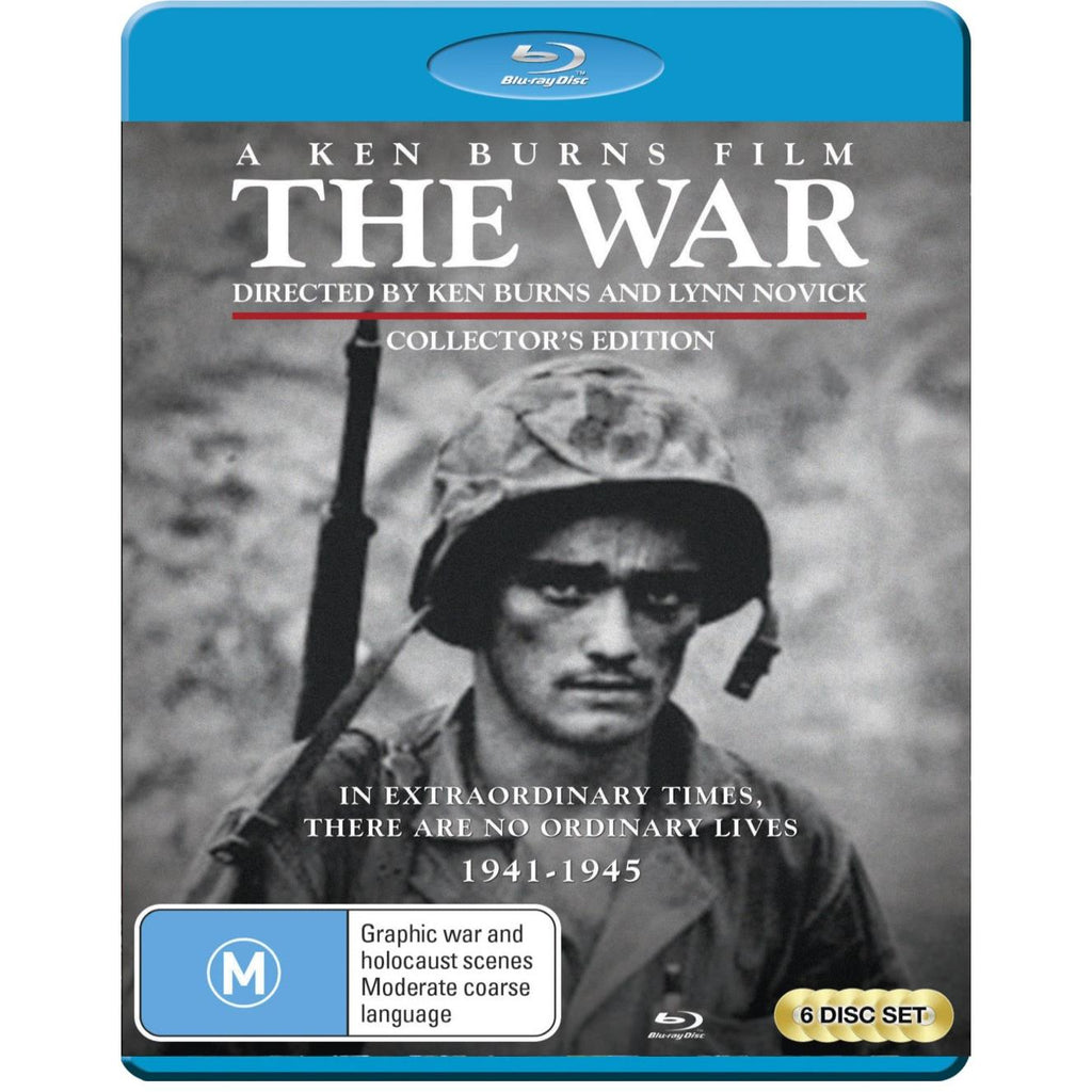 The War: A Ken Burns Film, Directed by Ken Burns and Lynn Novick 6PK DVD &  Blu-ray