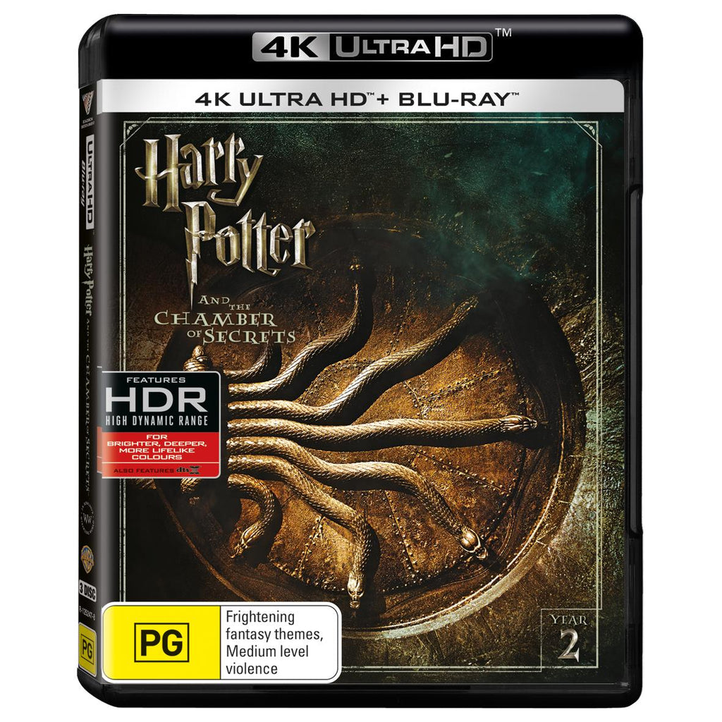 Harry Potter and the Chamber of Secrets [4K Ultra HD Blu-ray/Blu