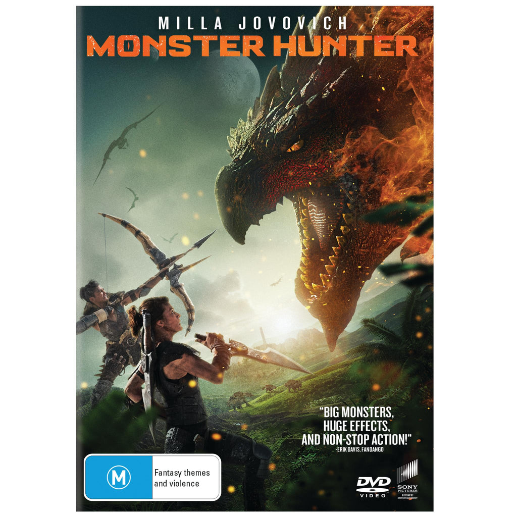 BLU-RAY) MONSTER HUNTER - Paul W. S. Anderson - DVD