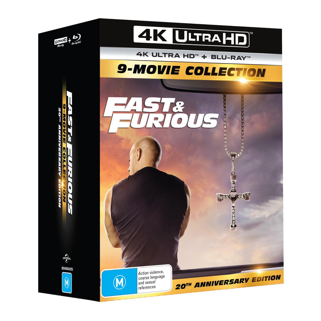 Fast and Furious - L'intégrale 9 films - Blu-ray 4K Ultra HD - Edition  Blu-ray 4K UHD - DigitalCiné