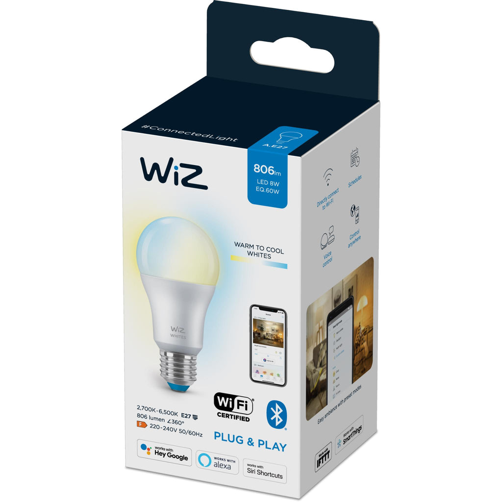 WiZ White Ambient A60 E27 Smart Bulb - JB Hi-Fi