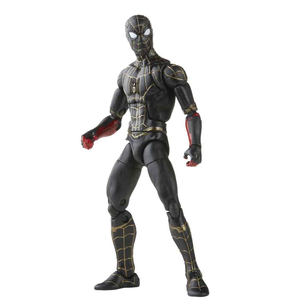 Marvel - Legends Series: Spider-Man - Black & Gold Suit Figure - JB Hi-Fi