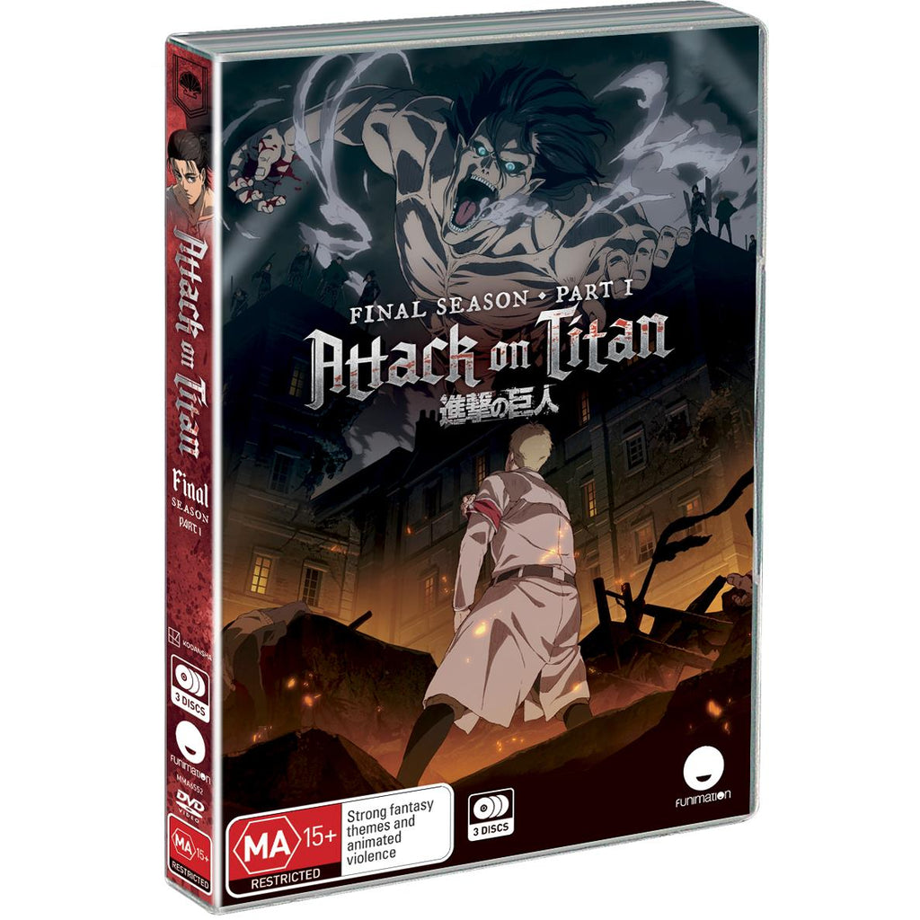 Attack on Titan The Final Season Part 1 Blu-ray/DVD