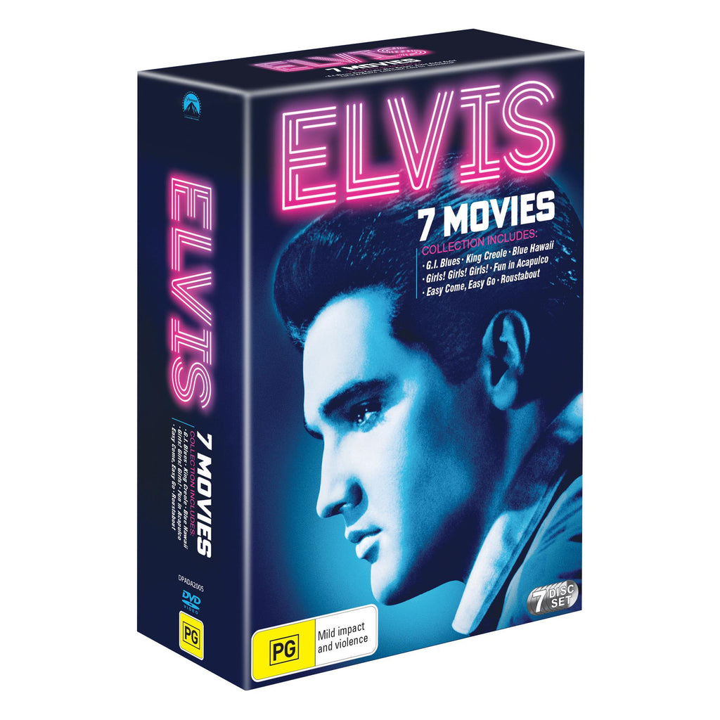 Elvis Presley 7 Movie Collection JB Hi Fi