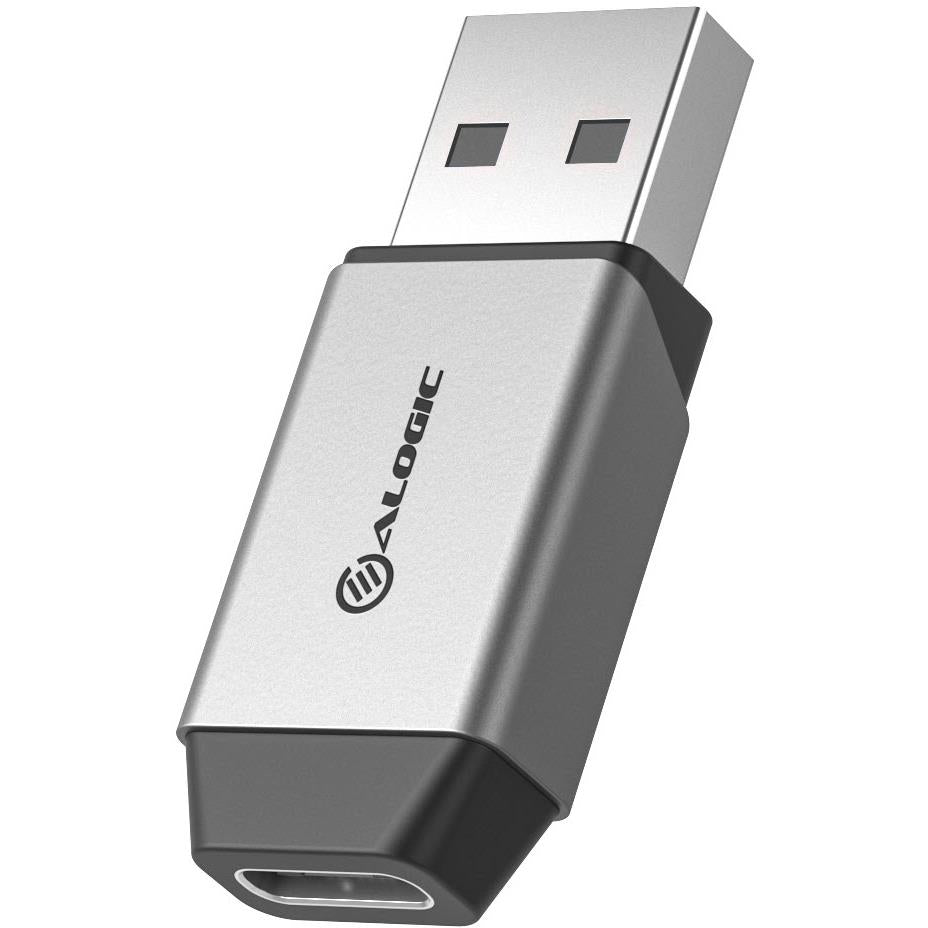 Satechi Aluminium USB-A to USB-C Adapter (Space Grey) - JB Hi-Fi
