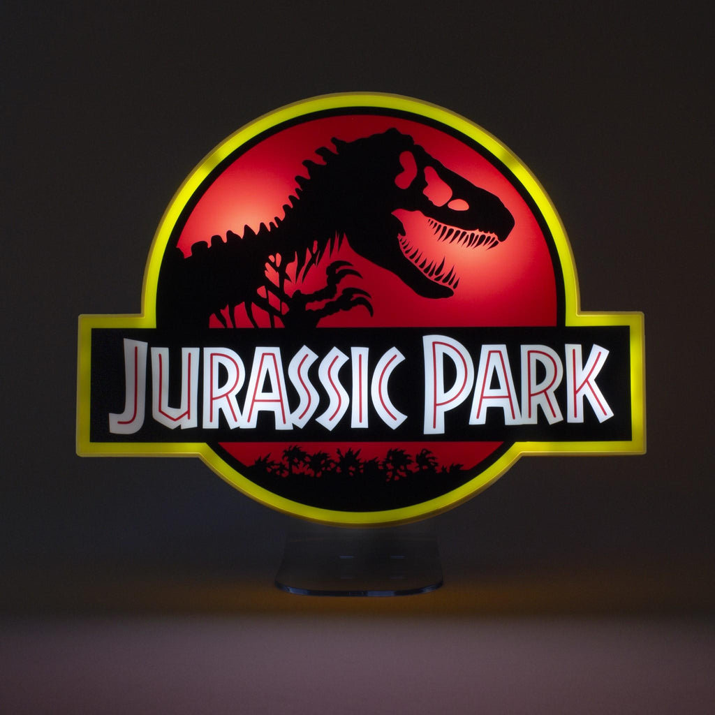 jurassic park light up sign