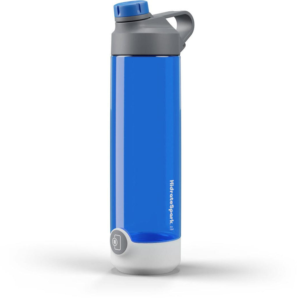 Hidrate Spark Tritan Plastic Tap 709ml Chug Smart Drink Bottle Royal