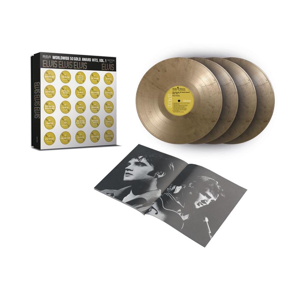 Worldwide 50 Gold Award Hits Limited Gold Vinyl JB Hi Fi