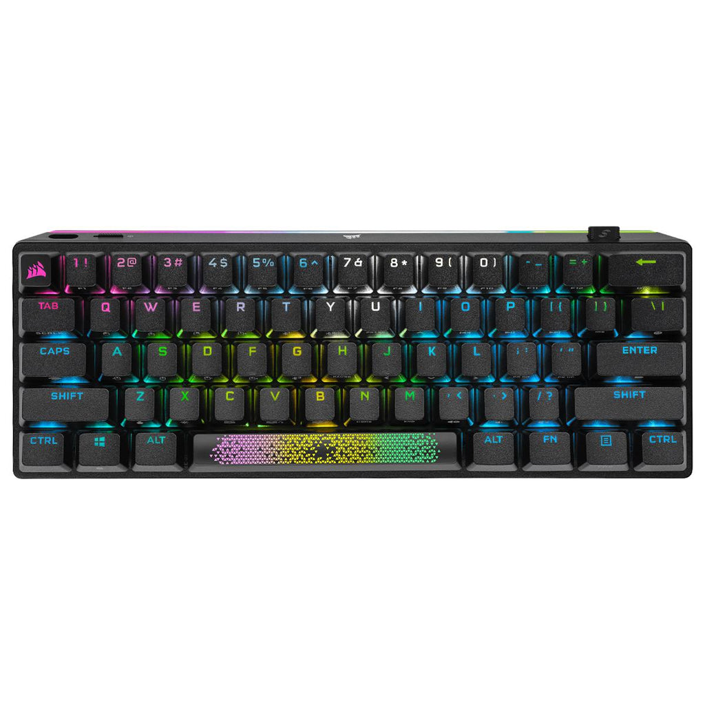 Corsair K70 PRO Mini Wirless 60% Mechanical Gaming Keyboard (Speed) Black - JB Hi-Fi