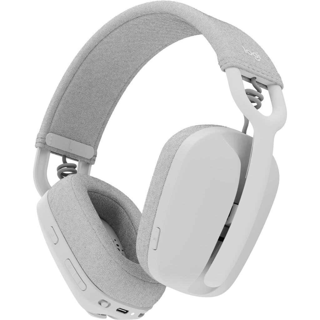 Logitech Zone Vibe 100 Bluetooth Headset Off White JB Hi Fi