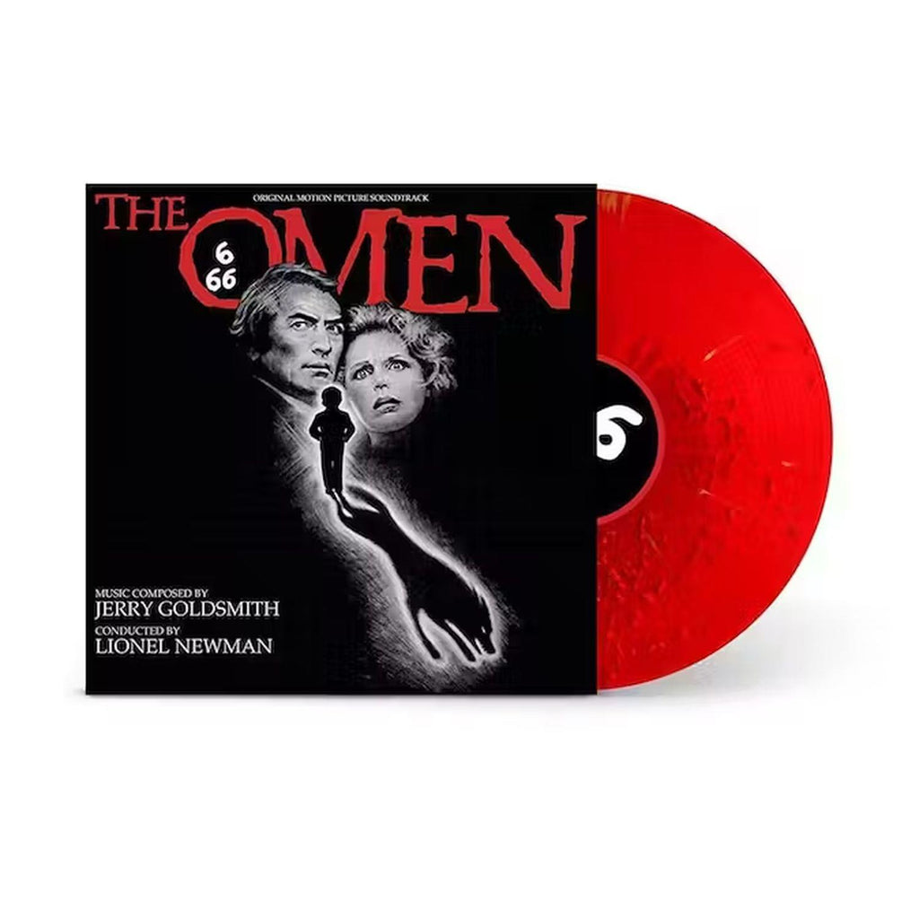 The Omen Original Motion Picture Soundtrack Red Black Splatter Viny