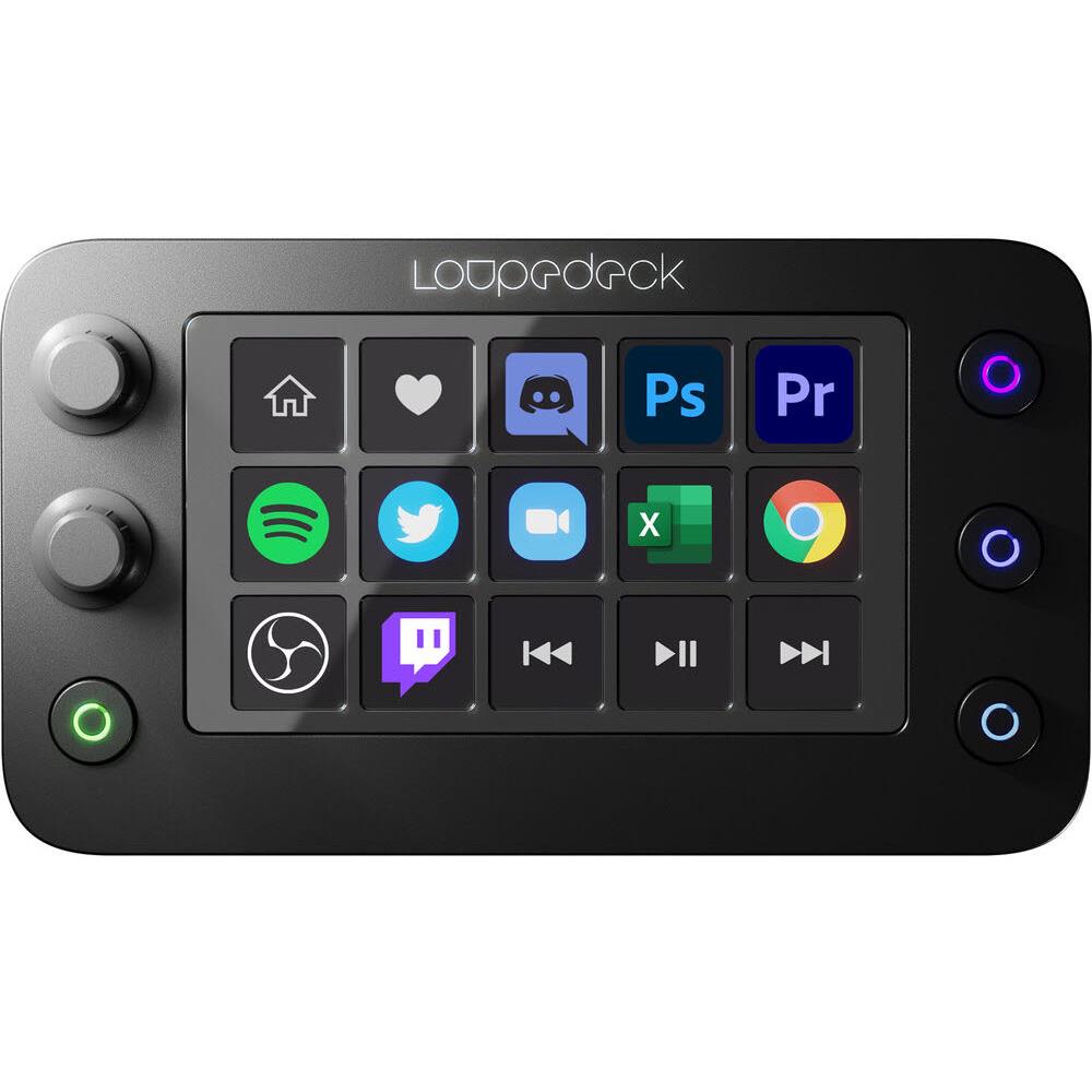 Loupedeck Live S Customisable Streaming Console - JB Hi-Fi