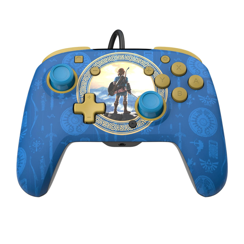 Rematch Wired Controller For Nintendo Switch Hyrule Blue Jb Hi Fi