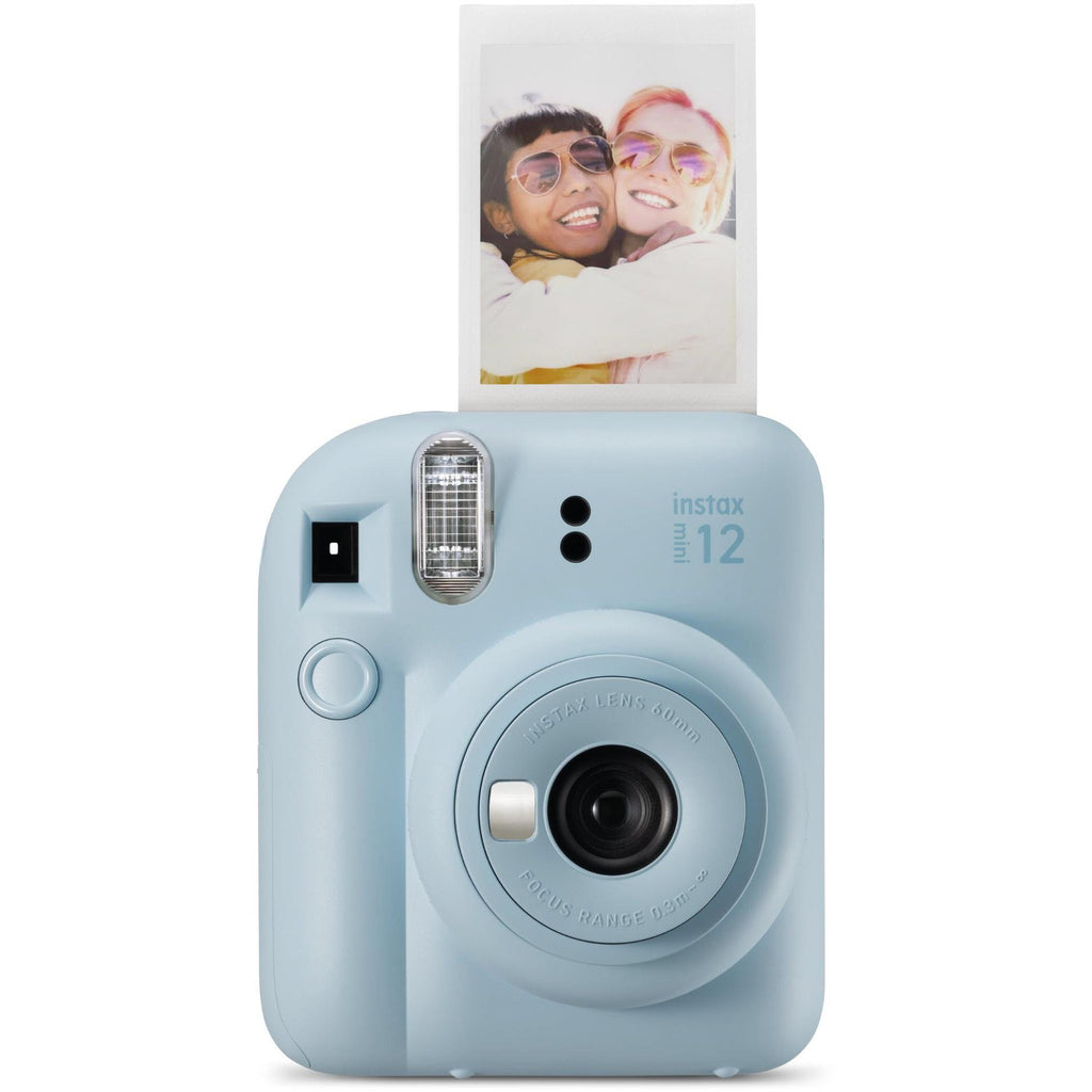 Fujifilm Instax Mini 12 Instant Camera, Clay White Camera with 40 Photo  Sheets, Cleaning Cloth, and App, Portable, Easy to Use, Automatic Settings