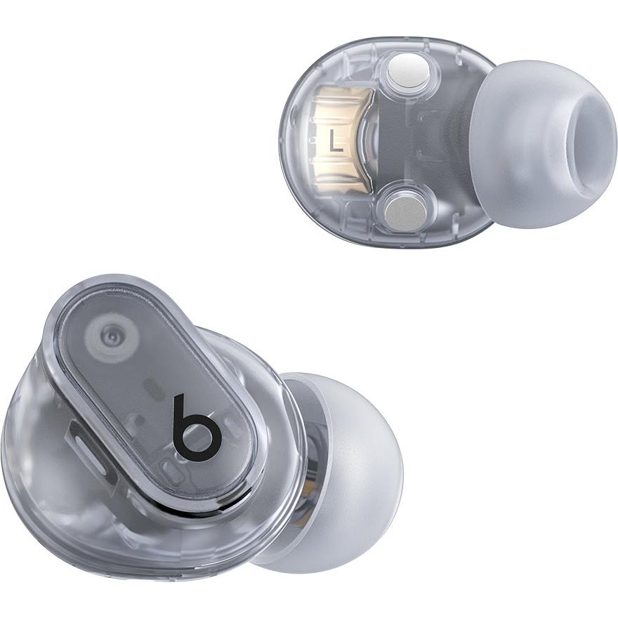  Beats Studio Buds +  True Wireless Noise Cancelling Earbuds,  Enhanced Apple & Android Compatibility, Built-in Microphone, Sweat  Resistant Bluetooth Headphones, Spatial Audio - Ivory (Renewed) :  Electronics