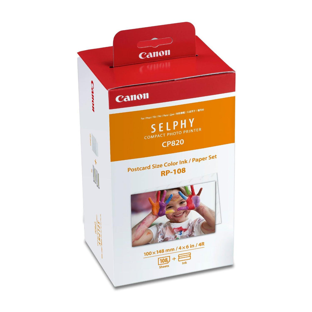 Canon RP-108 Colour Ink/Paper Set for Selphy - JB Hi-Fi