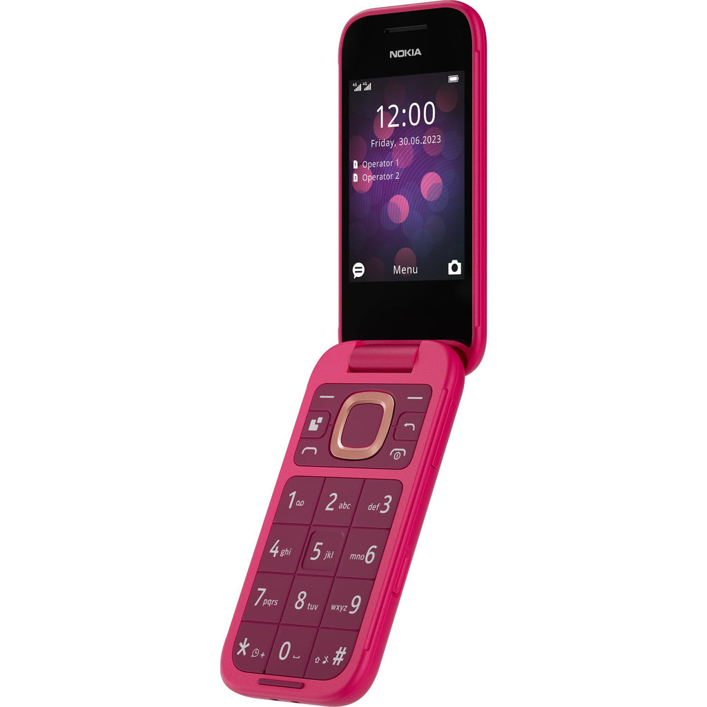 Nokia 2660 Flip 4G 128MB (Pop Pink) - JB Hi-Fi