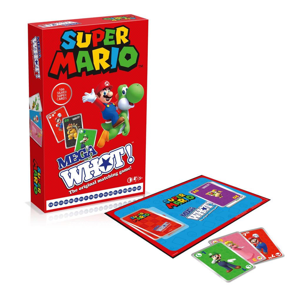 WHOT! - Super Mario Card Game (Mega) - JB Hi-Fi