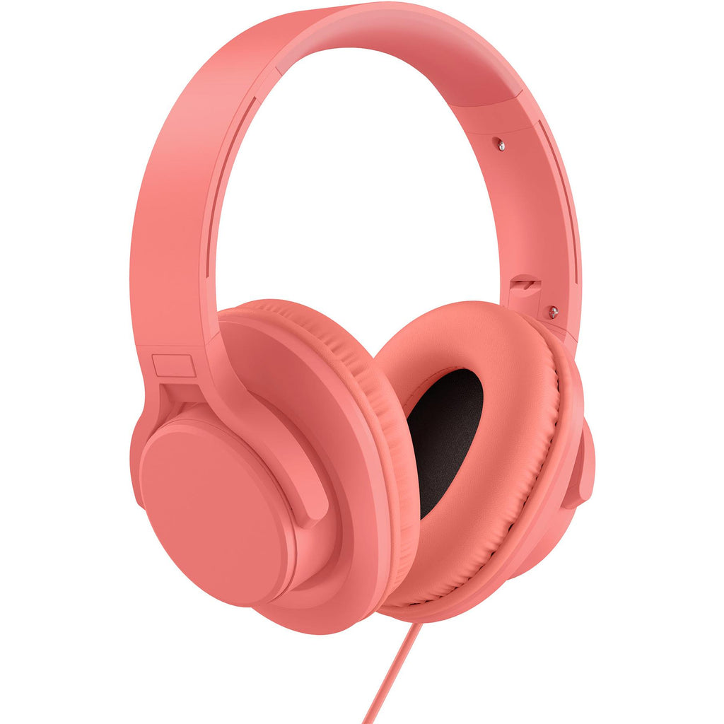 Xcd Xcd Wired Foldable Over Ear Headphones Coral Jb Hi Fi