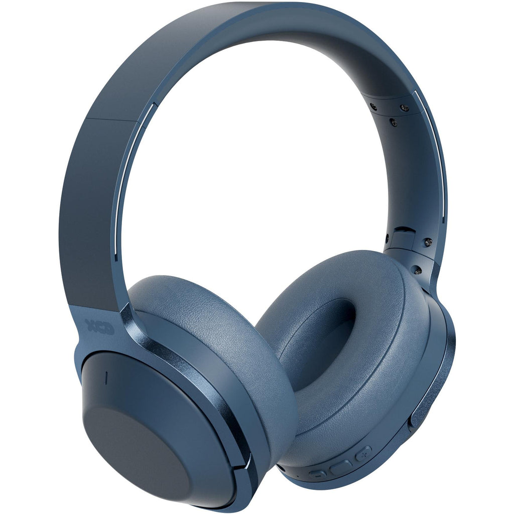 XCD XCD23009BK Bluetooth Over Ear Headphones Blue