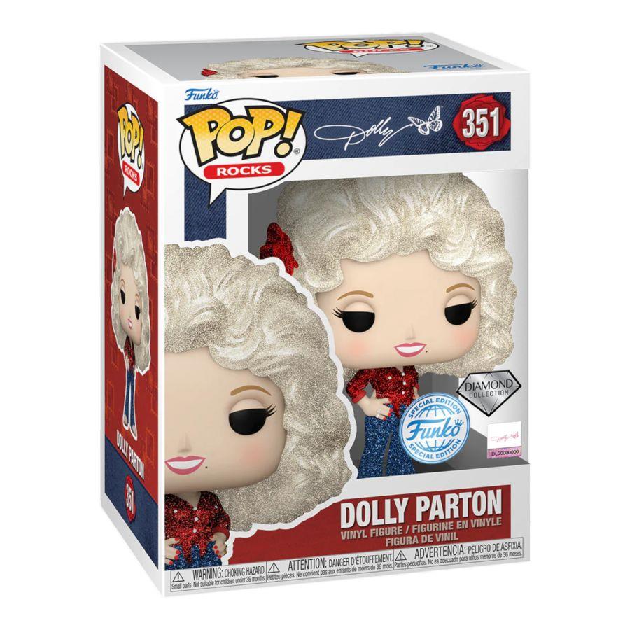 Dolly Parton - 1977 Tour Diamond Glitter Pop! Vinyl - JB Hi-Fi