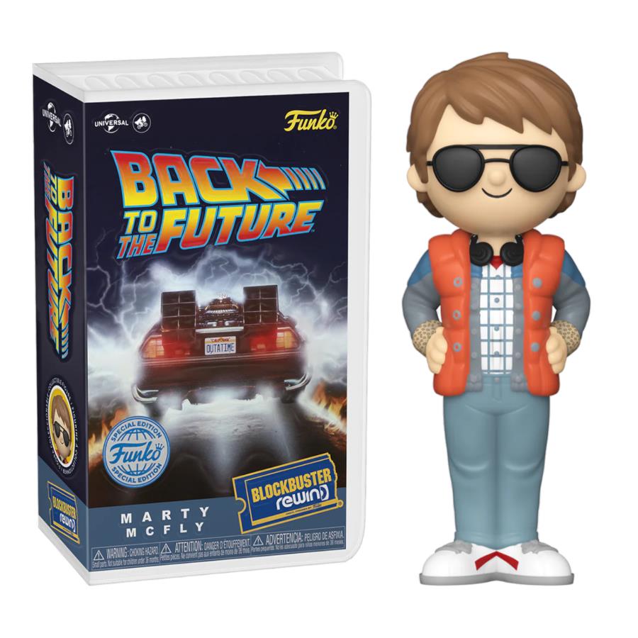 Back To The Future Marty McFly Rewind Figure