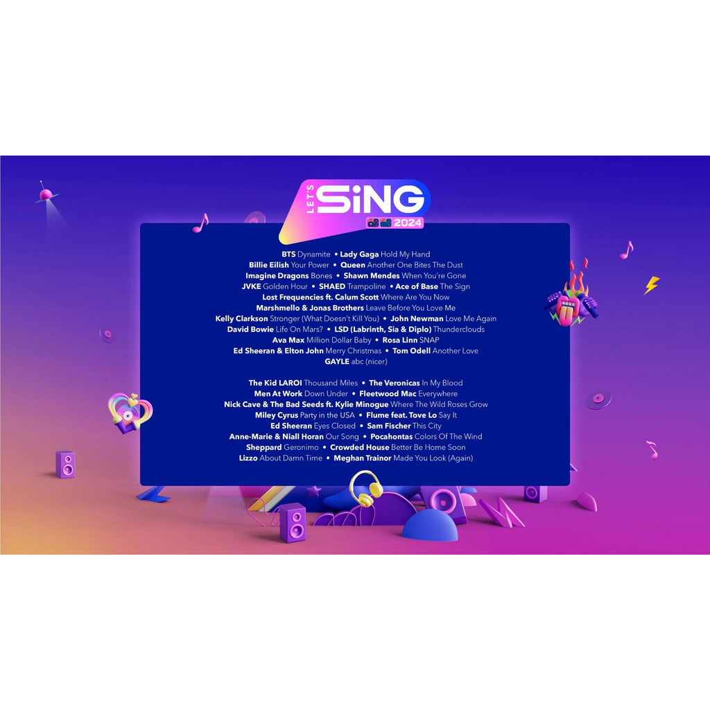 Let's Sing 2024 2 Mic Bundle - JB Hi-Fi