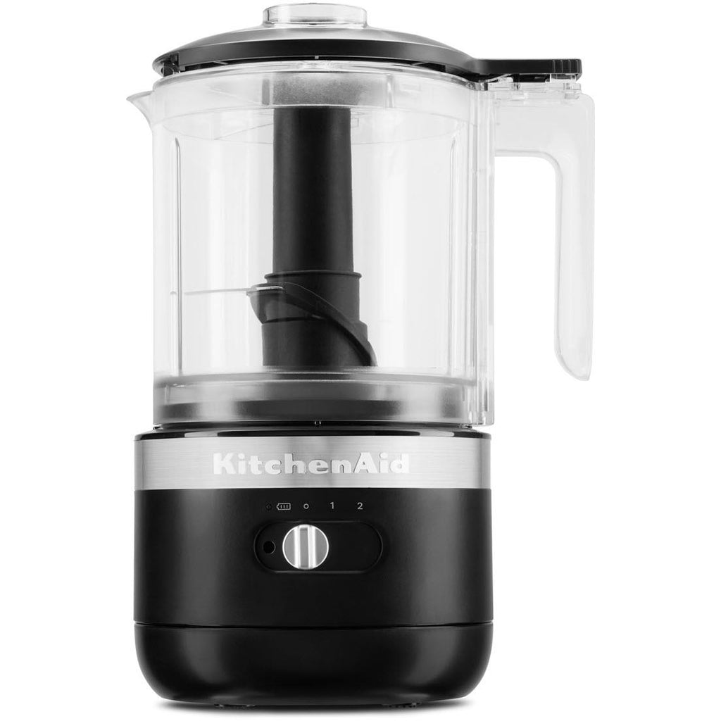 KitchenAid Cordless 5 Cup Food Chopper (Matte Black) - JB Hi-Fi