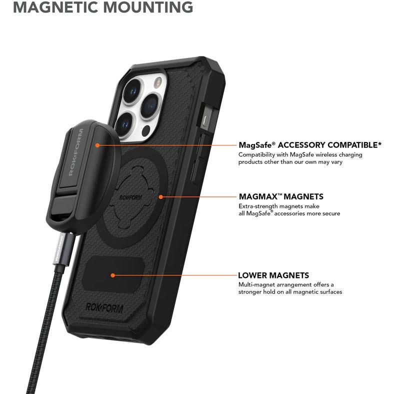 Rokform Rugged Case For IPhone 15 Pro (Black) - JB Hi-Fi