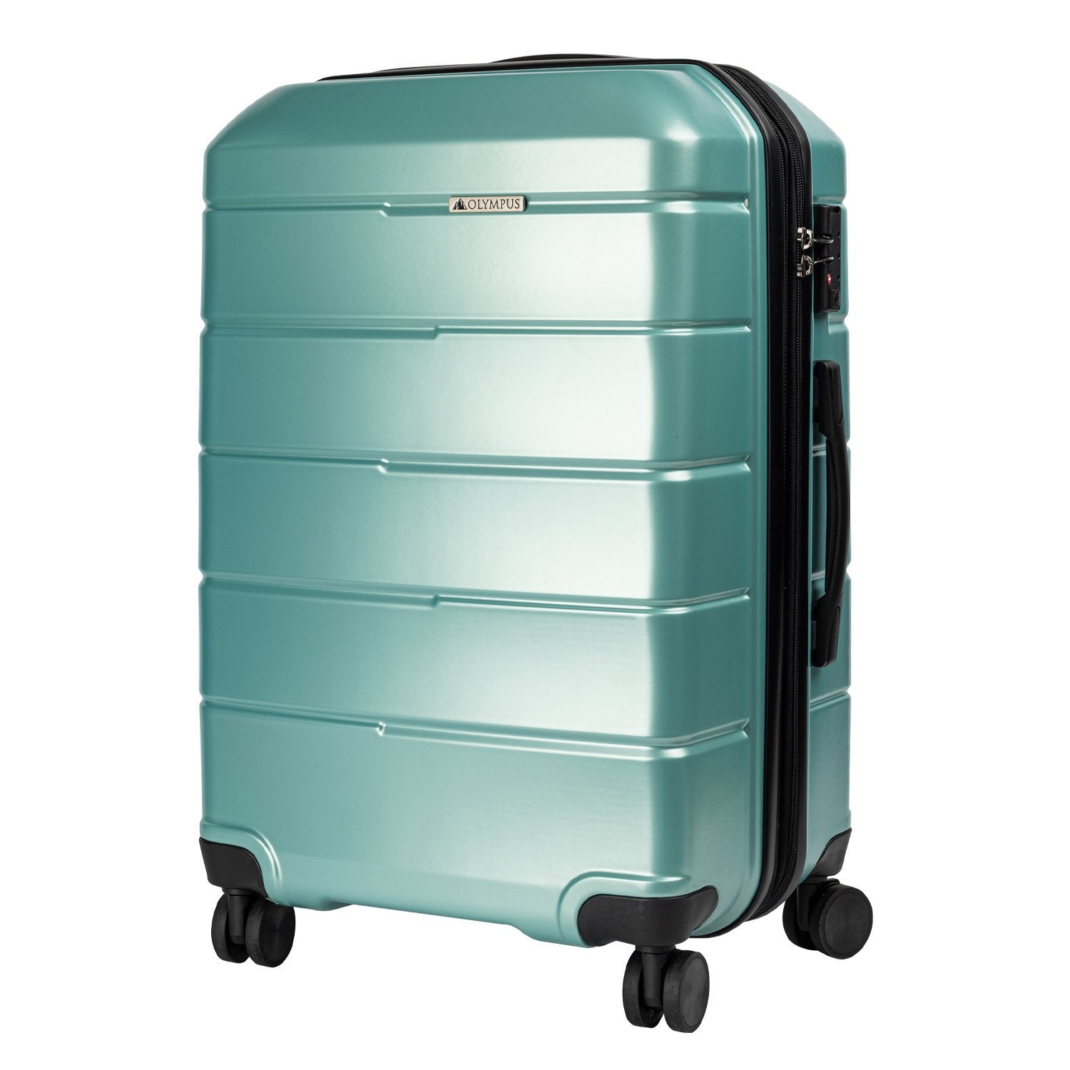 Olympus Artemis 24 Hard Shell Suitcase ABS PC Electric Teal JB Hi Fi