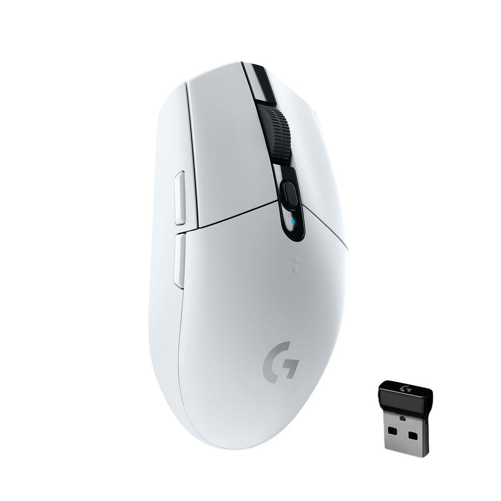 Logitech G305 Lightspeed Wireless Gaming Mouse (White) - JB Hi-Fi