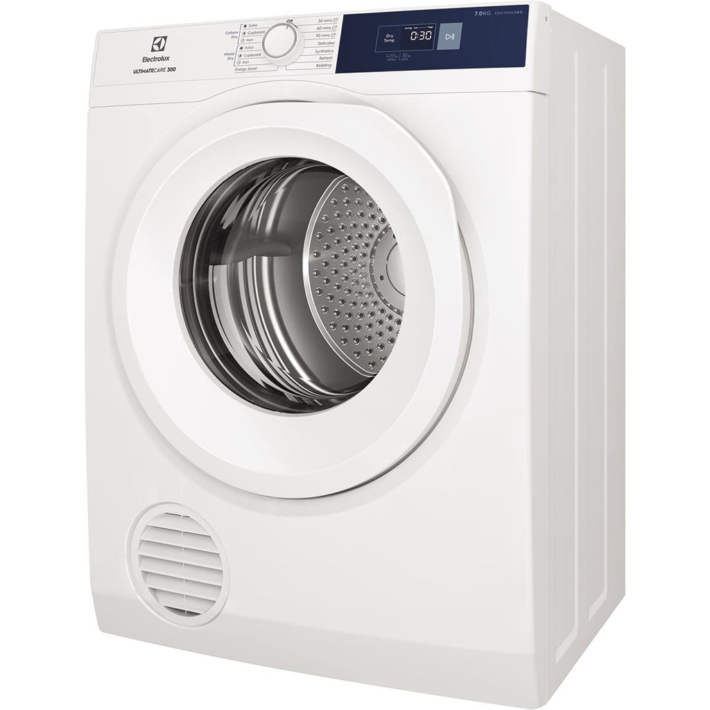 Electrolux EDV705H3WB 7kg Sensor Dry Vented Dryer - JB Hi-Fi