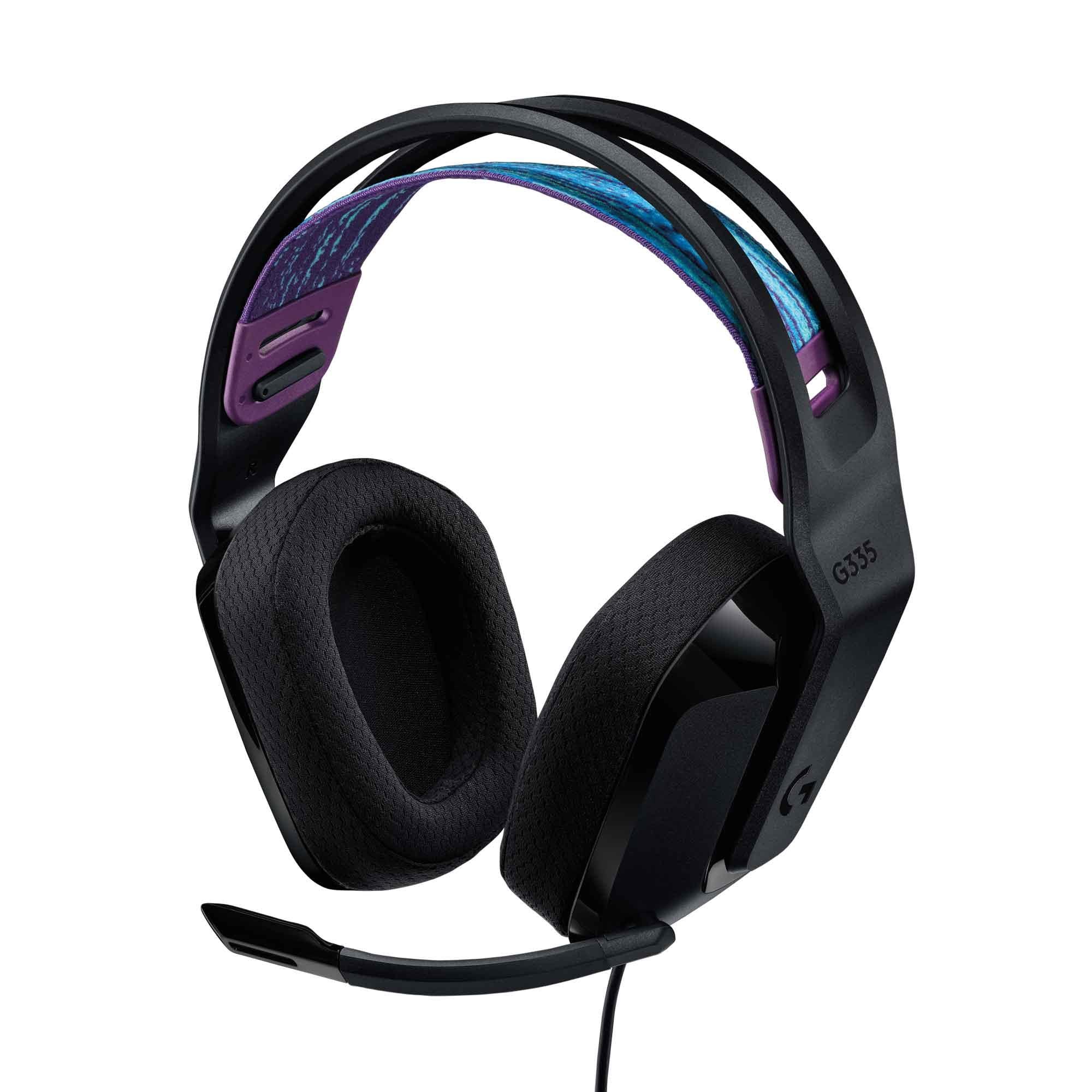 Logitech G335 Wired Gaming Headset Black