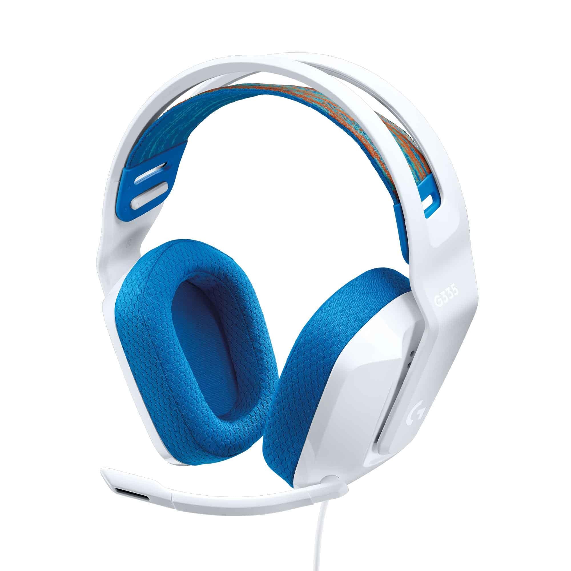 Logitech G335 Wired Gaming Headset White JB Hi Fi