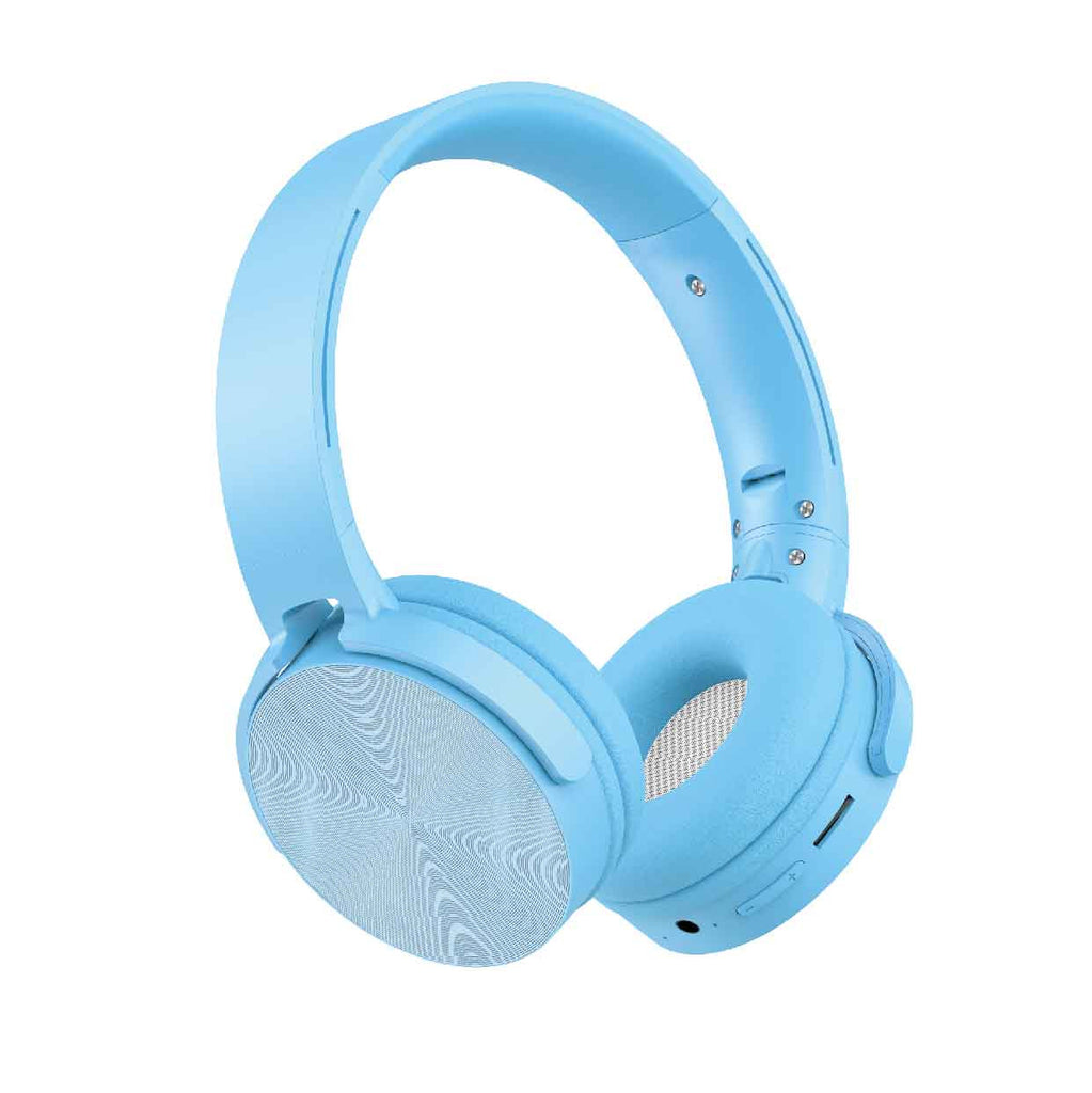 Laser Wireless Foldable Headphones (Blue) - JB Hi-Fi