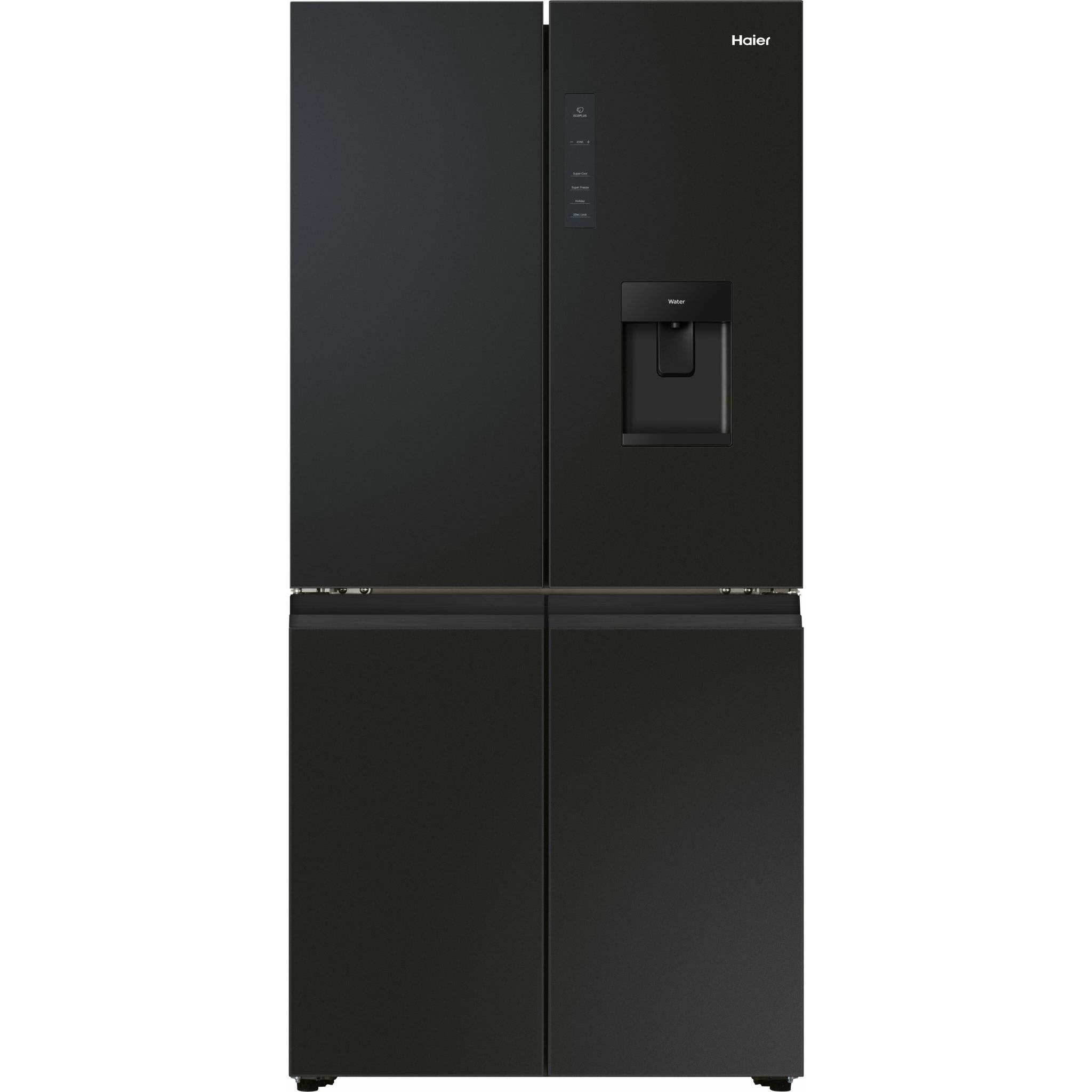 Haier HRF580YHC 508L Quad Door Fridge (Black) - JB Hi-Fi