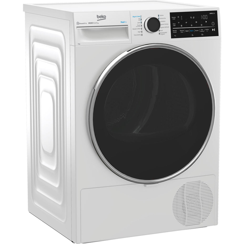 Beko BDPB904HW 9kg Hybrid Heat Pump Dryer (White) - JB Hi-Fi