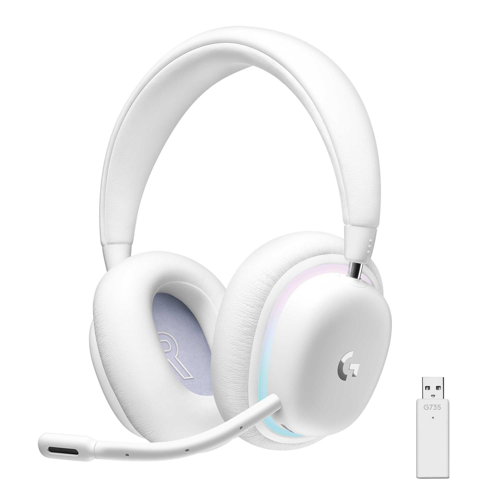 Logitech G735 Wireless Gaming Headset White JB Hi Fi