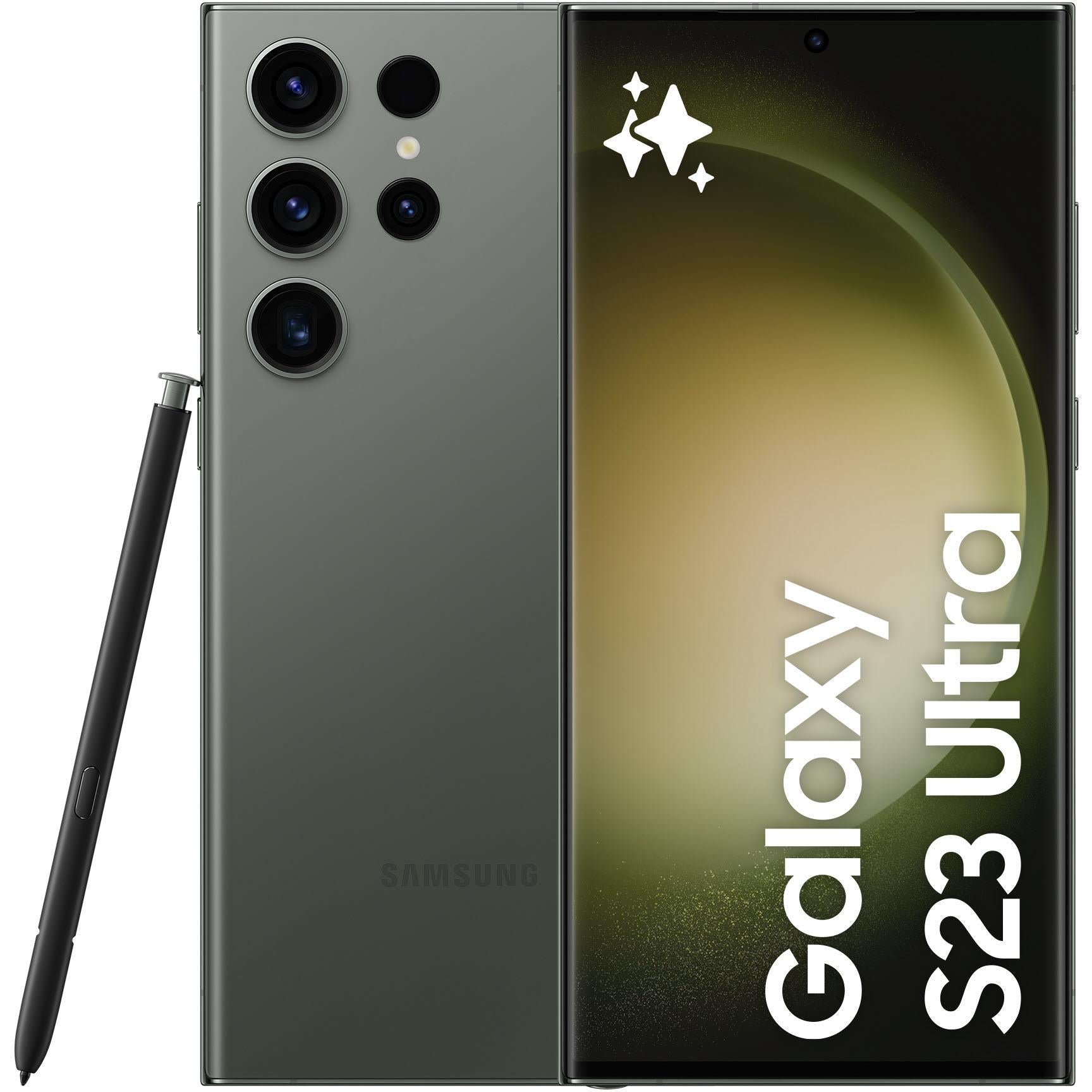 Samsung Galaxy S23 Ultra 5G 256GB (Green) - JB Hi-Fi