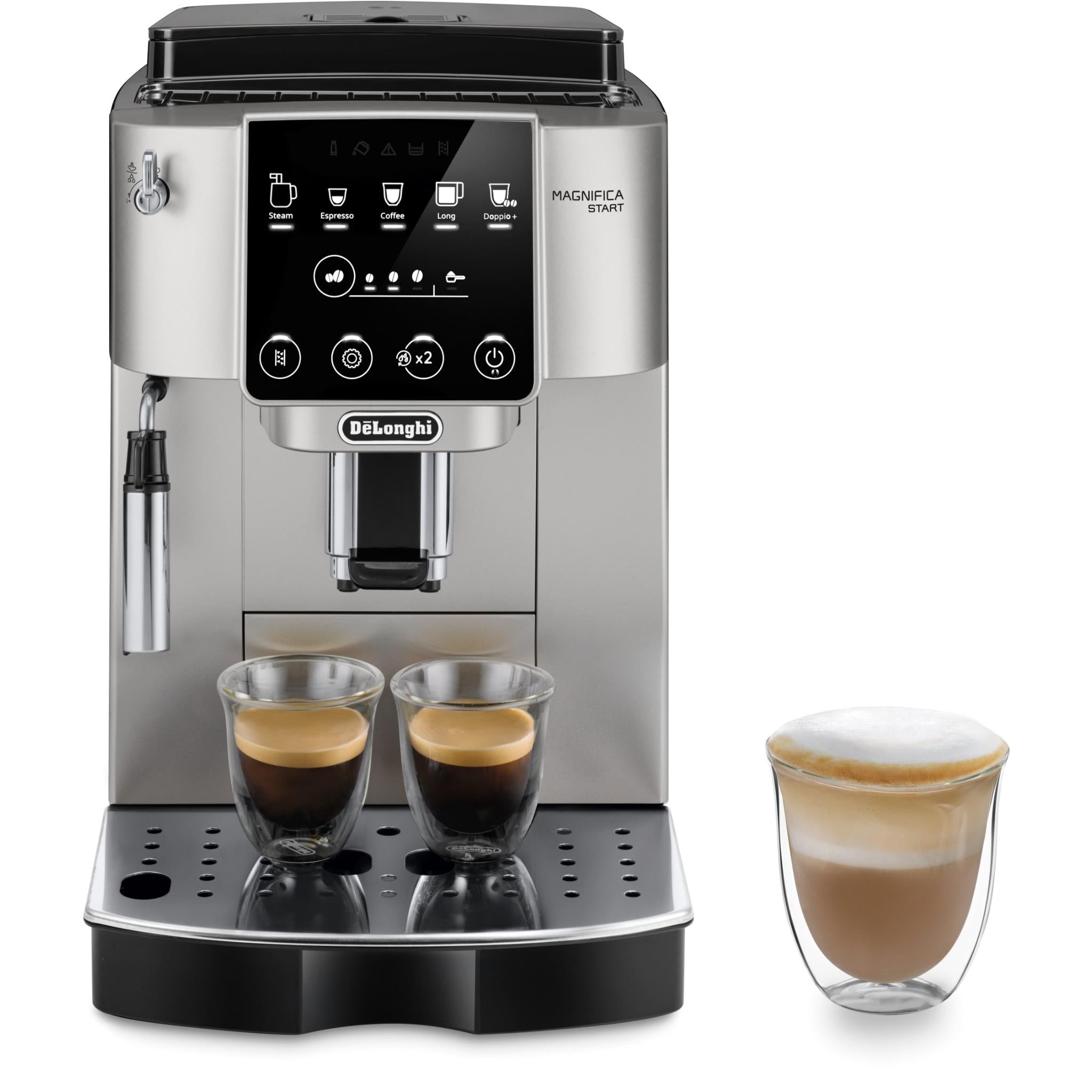 De Longhi Magnifica Start Fully Automatic Coffee Machine Silver JB Hi Fi