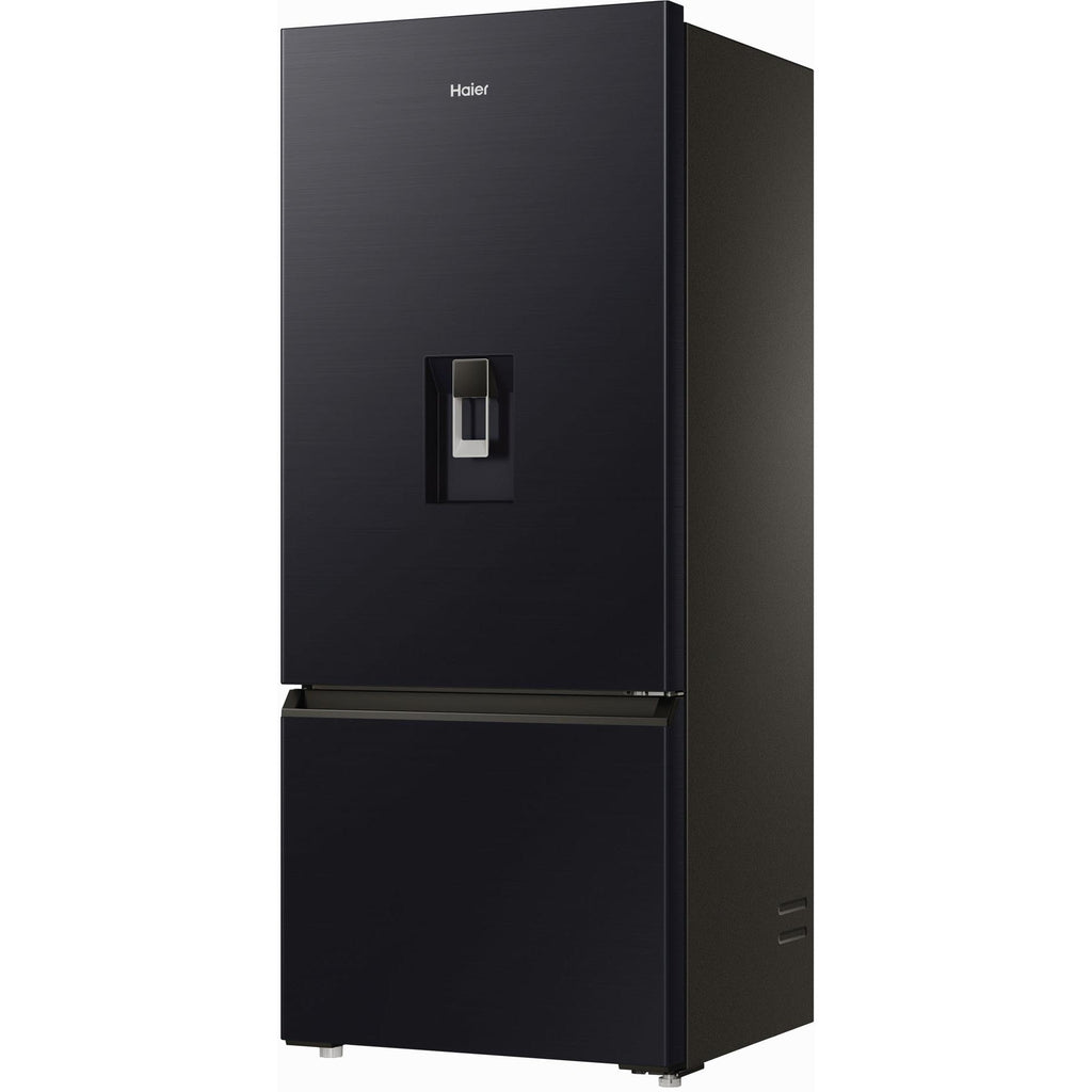 Haier HRF420BHC 420L Bottom Mount Fridge with Water (Black) - JB Hi-Fi